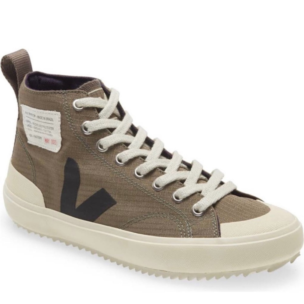 Veja Nova Ripstop High Top Canvas Sneakers | Size 40 EU (9 US)